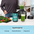 Ancient Nutrition SuperGreens Powder with Probiotics - Organic Peppermint Flavor for Digestive Support