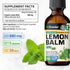 BIO KRAUTER Lemon Balm Leaf Extract, Vegan Tincture for Calmness Support, 2 Fl. Oz.