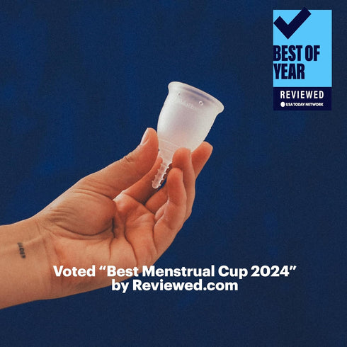 OrganiCup Menstrual Cup by AllMatters - Size A - Best Menstrual Cup, Soft and Flexible, Made in Germany