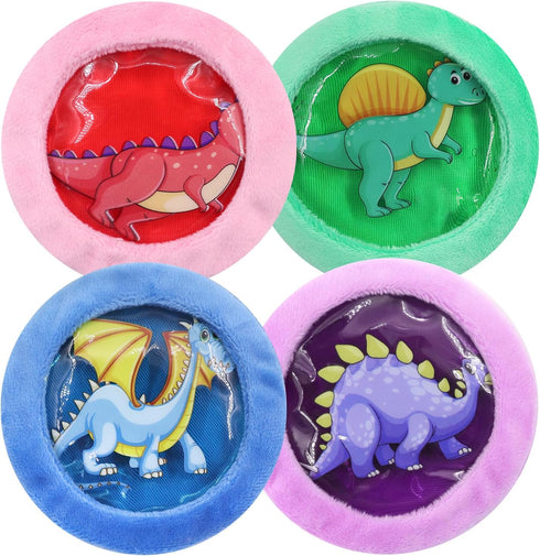 Boo Boo Ice Pack - Kid Reusable Hot Cold Pack for Fever Reduction, Injuries, Wisdom Teeth, Baby Colic (4 Pcs)