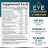 Eye Vitamins & Mineral Supplement, Contains Lutein, Zeaxanthin, Bilberry & Zinc, Supports Eye Strain, Vision Macular Health & Dry Eyes for Adults with Vitamin C & E, Lycopene, Non-GMO - 60 Capsules
