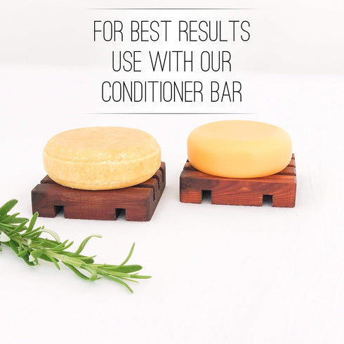 Solid Shampoo Bar, 3 Ounce, Lemongrass & Sweet Orange, Natural & Organic, Sulfate-Free, Vegan
