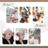 myHomeBody Hair Towel Wrap - Luxury Quick Drying Turban, Ultra Soft Charcoal Fiber Cap with Coconut Shell Button, 2 Pack