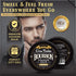 Occo Bobbo Solid Cologne, Bourbon and Sandalwood Scent, 2 Ounce Concentrated Balm for Men
