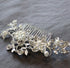 Wedding Hair Comb for Bride & Maid of Honor Gift, Silver Rhinestone & Pearl Hair Accessories for Women