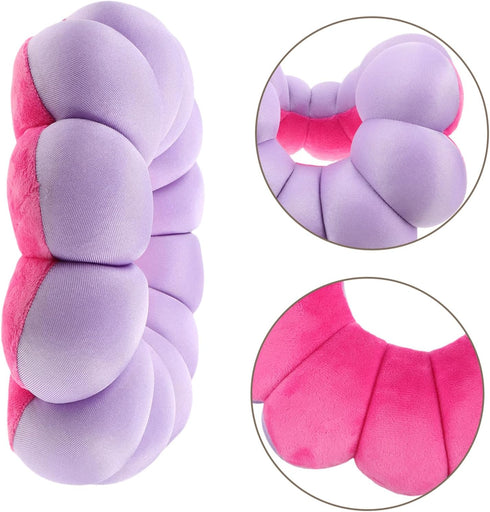 Pumpkin Shaped Donut Pillow Nursing Cushion for Elderly Bedridden Patients Breathable Hollow Structure Soft Material