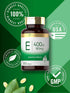 Carlyle Vitamin E Softgel Capsules 400 IU, 300 Count, Non-GMO and Gluten Free Formula