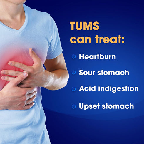 Tums Chewy Bites - Fast Cooling Sensation Antacid, Fruit Fusion, 28 Tablets