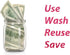 Non-Scratch Heavy Duty Dual Sided Kitchen Scrubber Sponge, 12 Sponges, Red/Pink