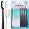 Lingito Extra Soft Toothbrush, 8 Pack, Manual, Nano Bristles for Deep Cleaning Sensitive Gums, Adults