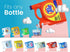 Skywin Laundry Soap Station, Detergent Cup Holder for Easy Pouring, Anti-Slip Rubber Feet, Rose