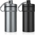 Portable Ear Plug Carrying Case, Urekt Waterproof Metal Earplug Keychain Container Holder (2 Pack)