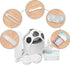 Contact Lens Travel Kit with Cleaner Washer, Portable Box with Mirror, Tweezers, Remover Tool, Solution Bottle (Silver2)