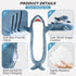 Shark Heating Pad for Period Cramps & Menstrual Pain Relief, Cute Heated Stuffed Animal Heating Pad Plush, Portable USB