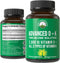 Peak Performance Advanced Vitamin D 2000 IU with Vitamin K1, K2, MK-7, MK-4, 60 Easy to Swallow Vegetable Pills