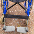 GLEAVI Wheelchair Foot Pedal Replacement Pair Thickened Metal Non-Slip Footrest Accessory Universal for Elderly
