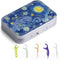 Dental Floss Portable Case, Easy to Store Floss Picks, Perfect for Traveling, Hotels, Appointments