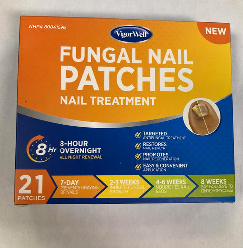 Toenail Fungus Treatment Extra Strength, 32 Hydrogel Patches for Overnight Repair of Fungus Nail