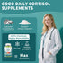 Herbance Gummies 30 Cortisol Supplements for Women, Cortisol Reducer w.Ashwagandha Rhodiola Rosea Magnesium L-Theanine