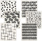 Morigins Swedish Dishcloths for Kitchen,6 Pack Black Minimalist Swedish Dish Towels,Cellulose Sponge