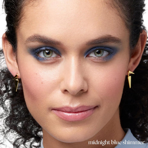 Julep Eyeshadow 101 Cream-to-Powder Waterproof Shadow Stick – Midnight Blue Shimmer – Long-Lasting Cream Eyeshadow