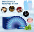 Mint-Flavored Oral Finger Wipes, Teeth Whitening Wipes, Oral Cleaning Wipe, Dark Blue, 120 Pcs