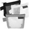 Healifty 3pcs Mesh Coins Purse, Mini Makeup Bag Organizer, Portable Storage Bags for Cosmetics