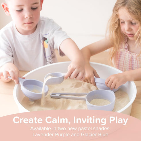 Inspire My Play Blue Sensory Bin Starter Kit - Engaging Messy Play Tools