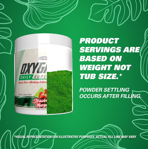 Immunity 30 EHP Labs OxyGreens Super Greens Powder - Spirulina & Chlorella Superfood, Green Juice Powder & Greens