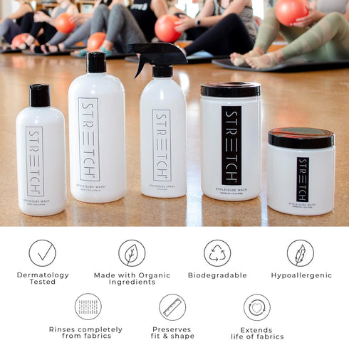 Forever New Stretch Active Wear Laundry Detergent, Powder, Original Scent, 4 Ounce - Ideal for Athletic Gear