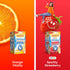 Emergen-C Kidz Crystals, On-the-Go Immune Support Supplement with Vitamin C, B Vitamins, 56 Stick Packs