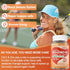 Sugar Free Vitamin C + D3 + Zinc Gummies for Adults 50+, 9 in 1 Immune Defense Supplement with Elderberry, Echinacea