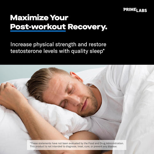 Prime Labs – Prime Test Night Duty - Nighttime Testosterone Booster & Sleep Support for Men