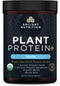 Ancient Nutrition Organic Plant Protein +, Vegan Protein Powder, Vanilla, 11.5 oz, Non-GMO, Gluten-Free