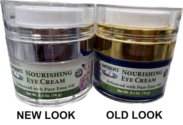 Montana Emu Ranch Nourishing Eye Cream, 0.5 Ounce, Enhanced with Pure Emu Oil