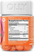 Gummy, 36 Count OLLY Laser Focus Ginseng, Alpha GPC, B Vitamins, Berry Tangerine Flavor