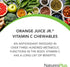 Natures Plus Orange Juice Jr. - 2 Pack, 180 Chewable Tablets - 100 mg Vitamin C - Vegetarian, Gluten Free