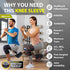 Knee Brace for Women & Men, 2 Pack Compression Sleeve for Pain Relief and Support