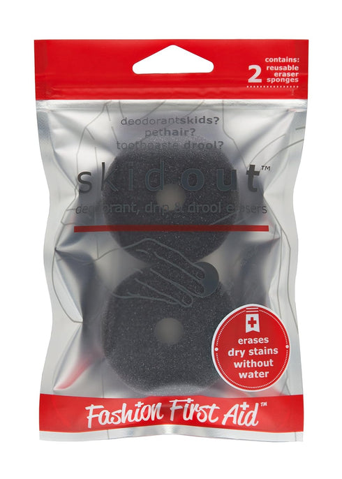 Stain Treater and Spot Remover Sponges for Clothes, Emergency Stain Rescue, 2 Pack