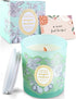 Pack Set 2 10.6 Oz Pear Freesia English Rose and Peach Mango Citrus Scented Wood Wick Candles Variety | Aromatherapy