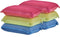 Miracle Microfiber Sponges for Kitchen, Non-Scratch Heavy Duty Multi-Purpose Cleaning, 6-Pack, Multi Color