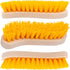 Pack of 3 Hard Bristle Scrub Brush, Heavy Duty Scrub Brush, Utility Hand Brush Set for Indoor and Outdoor Cleaning