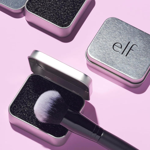 e.l.f. Dry Brush Cleaner, Liquid-free Brush Cleaner For Removing Leftover Pigment, Reusable, Travel-friendly & Non-damaging, Vegan & Cruelty-free