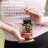 Number One Nutrition Premium D Mannose with Cranberry and Hibiscus, Max Strength 1350mg, 120 Capsules
