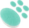 IMPRESA 6 Pack Double Sided Body Sponge for Daily Deep Cleansing and Regular Exfoliating - Buff Puff Style Exfoliating