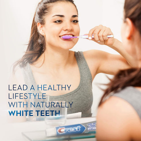 Peroxide,5.7 (Pack 2) Crest Cavity & Tartar Protection Toothpaste, Whitening Baking Soda & Ounce