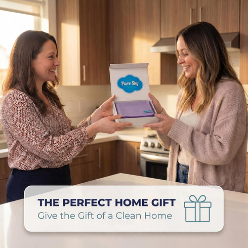 Pure-Sky Microfusion Window Thickened Magic Cleaning Cloth - Microfiber Streak Free Cleaning Cloths Reusable Magic
