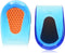 Spenco Gel Heel Cup Shoe Inserts for Pain Relief from Heel Spurs or Bruising, Medium/Large Size