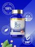 Carlyle Vitamin B12 5000mcg - 250 Fast Dissolve Tablets, Natural Berry Flavor, Vegetarian, Non-GMO & Gluten Free