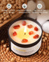Set 4 Pack 26 oz 200 AOOVOO Crystal Energy Candles for Women - Soy Wax Candles for Home Scented, Hour Long Lasting